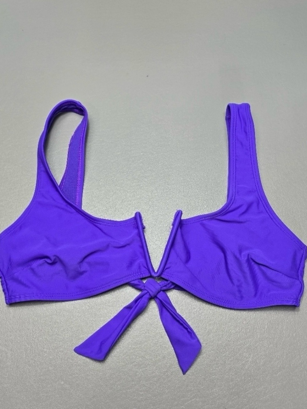 no boundaries purple bikini top women's size large 11-13
